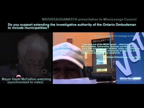 hazel-mccallion-and-mississauga-council-give-blogger's-ontario-ombudsman-deputation-the-bum's-rush