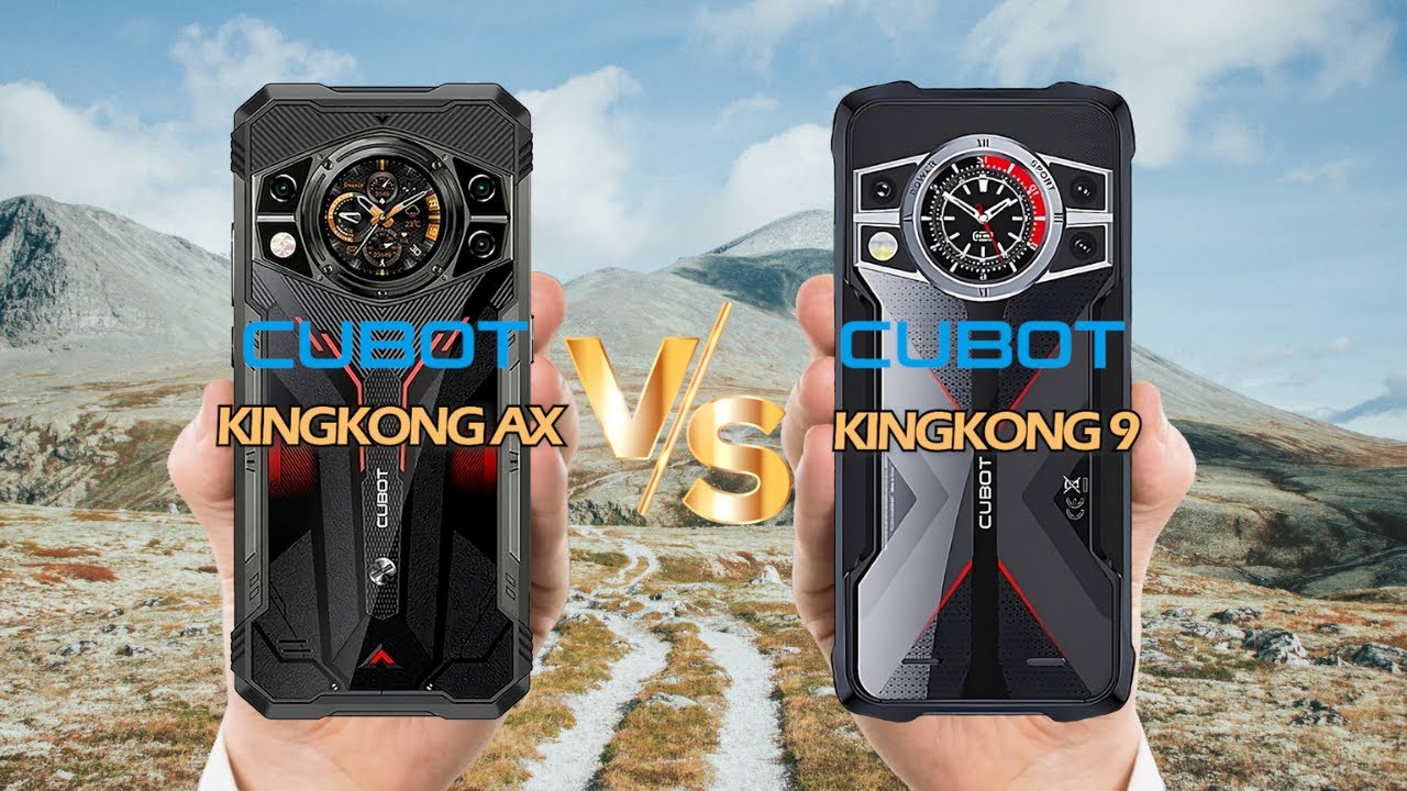 CUBOT Kingkong AX VS CUBOT Kingkong 9 - YouTube