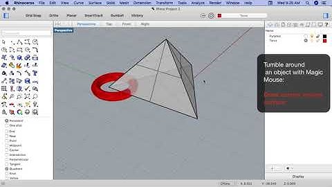 Learn Rhino 3D in 11 Simple Ring Band Projects. Rhino Basics 4: Camera Controls