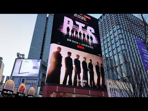 [4K BTS comeback live: Arirang 😀😀😀]Finally, BTS' comeback stage will be held at Gwanghwamun in Seoul