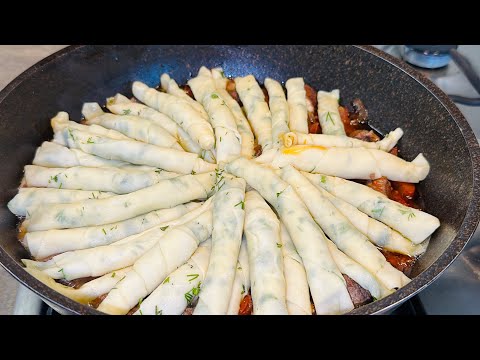 Изумительное блюдо👌 Жалею, что не знала рецепт раньше. Вкуснейшее Казахское Блюдо "Жайма"