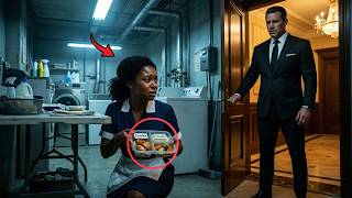 Mafia Boss Finds Black Maid Hiding to Eat Leftovers—What He Did Next Left Everyone Speechless
