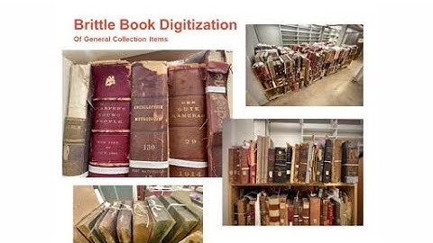 Preservation Digitization Program Overview
