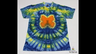 How To Make An Ice Dyed Butterfly Tie Dye Shirt