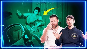 Marines REACT to Call of Duty: Modern Warfare (Clean House and The Wolf