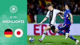 U 21 starts Euro-Year with a draw | Germany vs. Japan 2-2 | Highlights | U 21 EURO Preparation Game