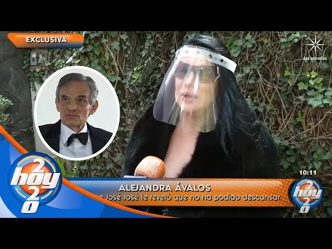 ¡Alejandra A?valos afirma que logró hacer contacto con José José! | Hoy