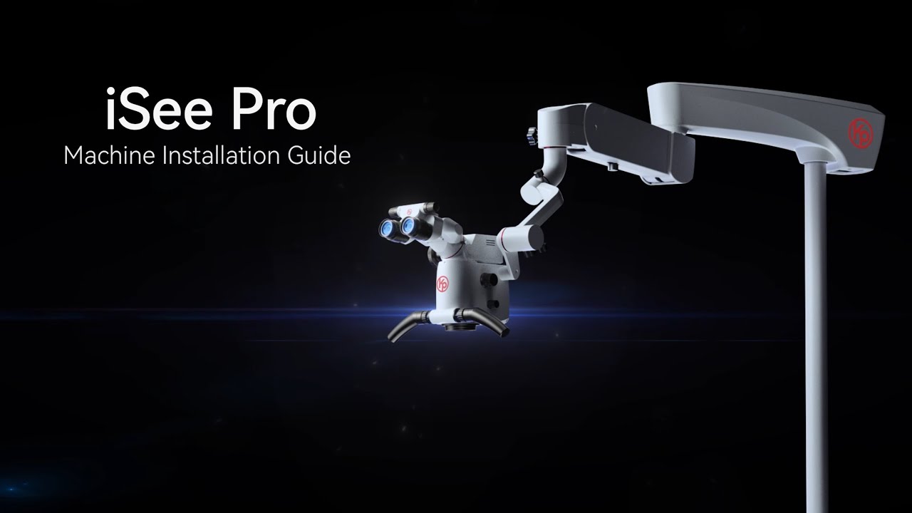 iSee Pro Surgical Microscope — Step-by-Step Installation Guide