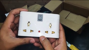 Syska Three Pin Socket Unboxing