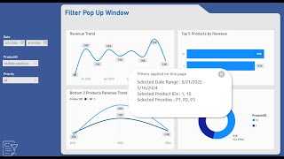 Filter Pop up Window in Power BI