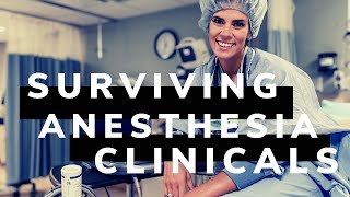 Anesthesia school | How to survive in clinicals | SRNA tips to success