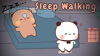 Bubu SLEEP WALKING 😴💤 ||Peach Goma|| ||Animation|| ||Bubuanddudu|| by Bubuanddudu 27,031 views 1 month ago 3 minutes, 7 seconds