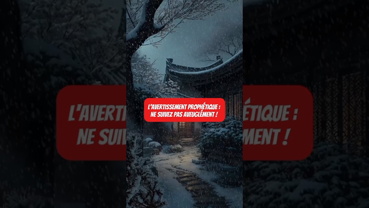 L'Avertissement Prophétique : Ne Suivez Pas Aveuglément ! 🎤 Cheikh Abd Ar-Razzaq Al-Badr