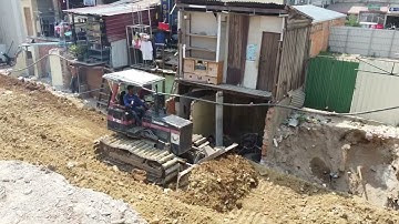 Wonderful New Small Dozer Pushing Soil Repair The Road