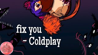 fix you - lyric video - Aoi x Akane
