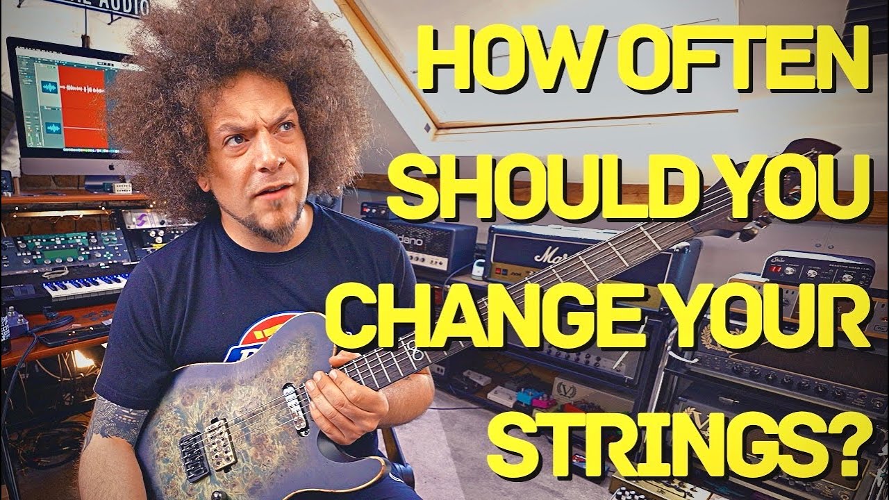 sladre ankel Inspicere How Often Should You Change Your Strings? - YouTube