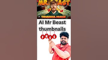 Ai free thumbnails | how to create free thumbnails | #aithumbnail #thumbnails #thumbnailsforedits