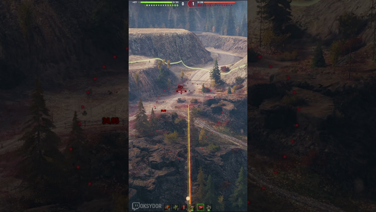 🟩 [ARTY GAMEPLAY] 💥T92 HMC blind shot for 1773 (both perspectives) | 