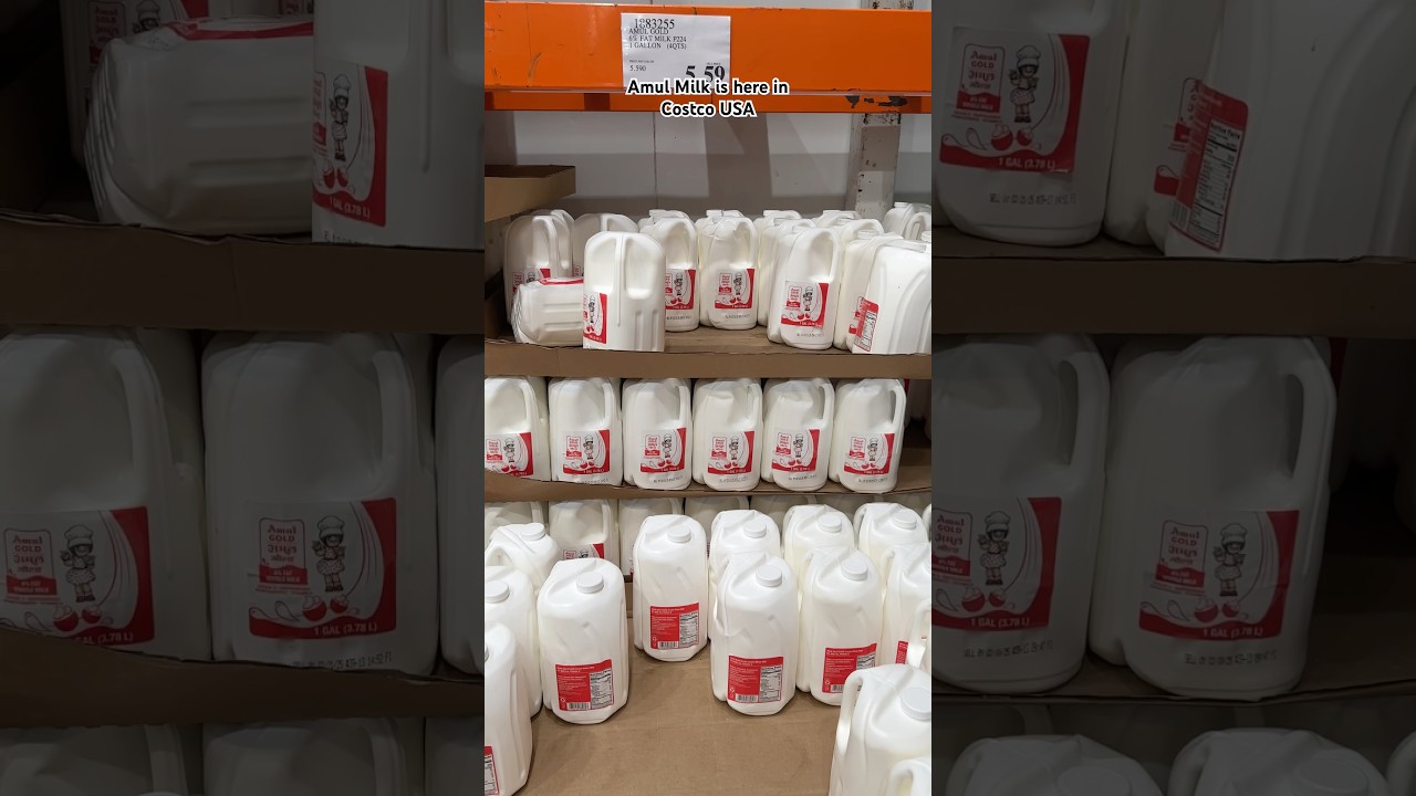 Amul Milk Finally in USA 