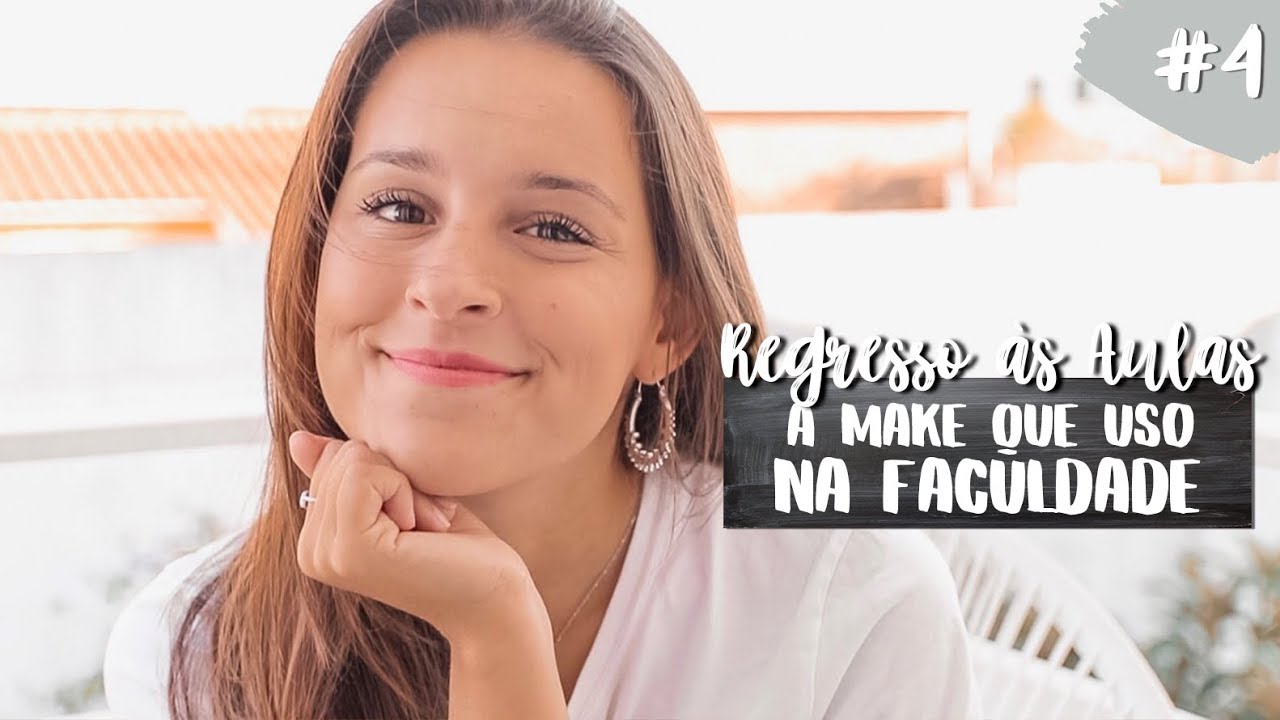 A MAKE QUE USO NA FACULDADE + SORTEIO | #4 Regresso às Aulas 2017 | Adri da Silva