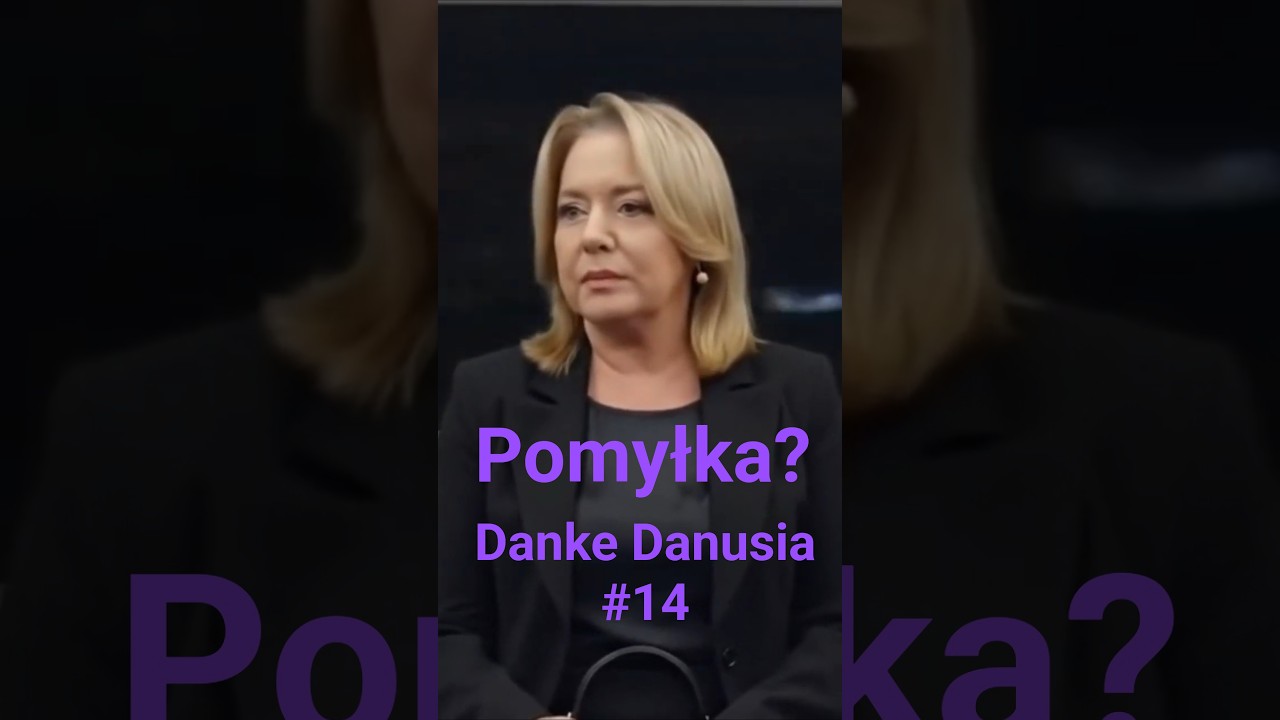 A może to też była pomyłka? Drony, Trump, Nawrocki, Republika - Danke Danusia 14