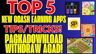 TOP 5 GCASH CASHOUT APPS IN PLAYSTORE | I EARNED ₱20,000 FREE WITH THESE APPS | GCASH EARNING APPS