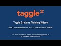 Taggle Systems - MRC Installation on a V100 Mechanical Meter