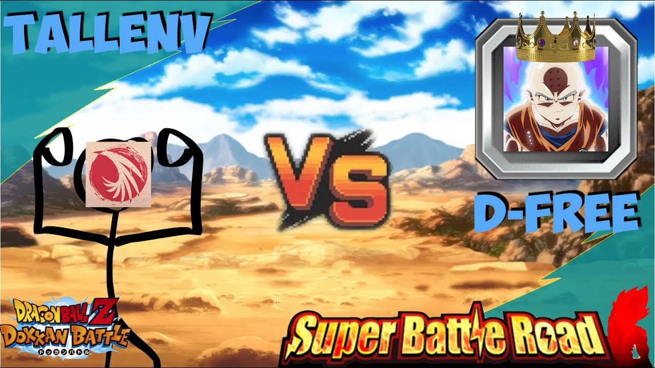ULTIMATE YOUTUBER SBR CHALLENGE RACE! Tallen vs D-Free: DBZ Dokkan Battle