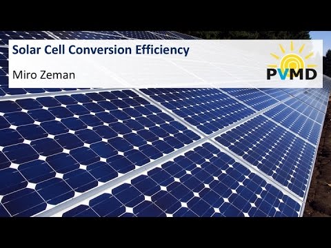 Video: Wat is de conversie-efficiëntie van een zonnecel?