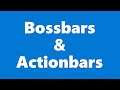 Bossbars &amp; Actionbars! | Visual Bukkit tutorial Ep.2