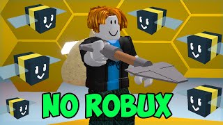 Starting Over As A Noob With No Robux In Roblox Bee Swarm Simulator