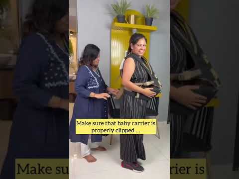 Benefits of baby carrier for mom ! #littleglove #ashortaday #nuskeshortspe #tabahi #shorts