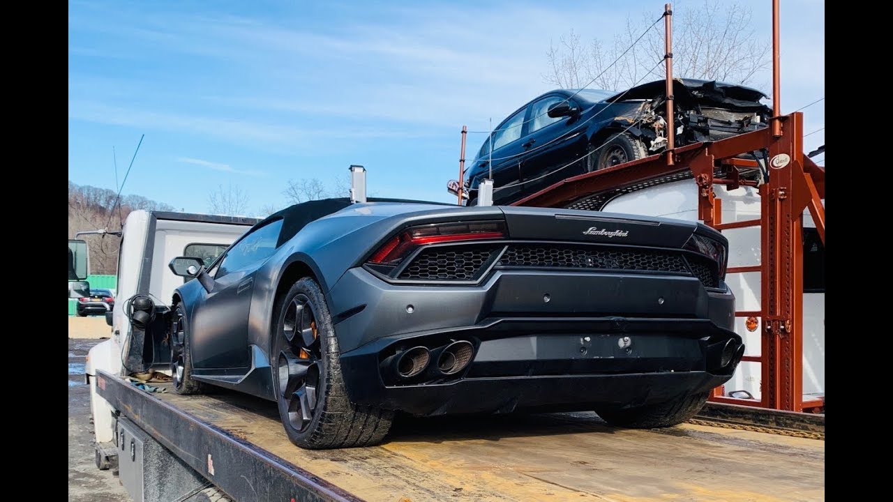 Авто из США 🇺🇸. Забрали Lamborghini Huracan 2017.