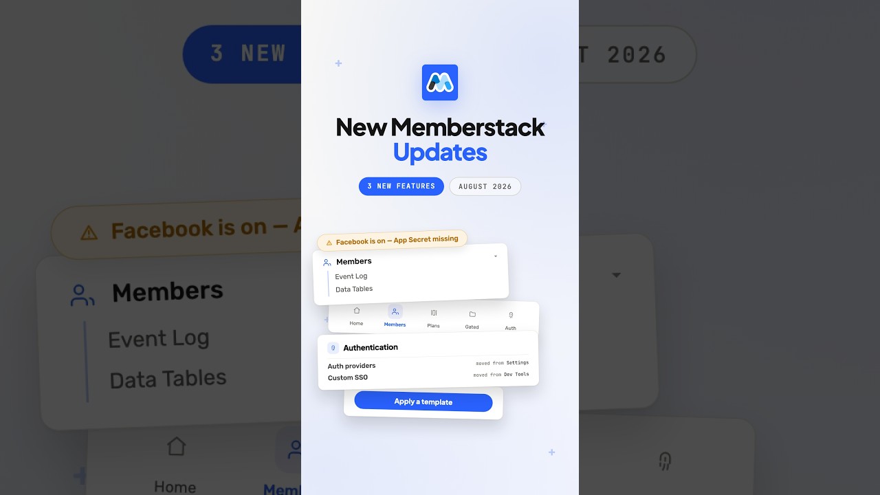 Memberstack Dashboard Got Updated