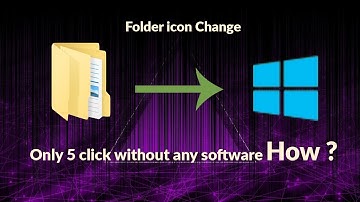 Folder Icon Change | Without Any Software | Bangla |