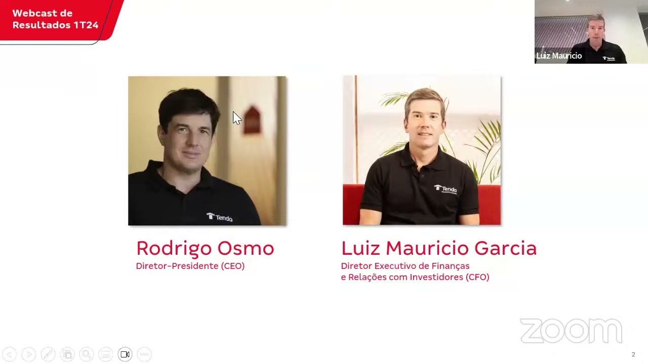 Tenda | Webcast de Resultados 1T24