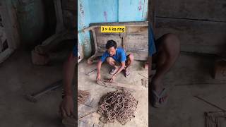3 by 4 ka ring kaise banaye | How To Make Column Ring | #ytshorts #home #construction #short #skills