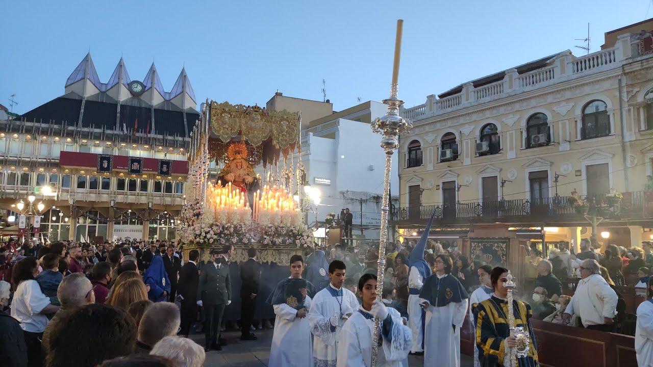Virgen de la Salud || Plaza Mayor || Domingo de Ramos || 2022 || Ciudad Real