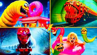 Train Eater Monster 🆚 Minion Monster 🆚 Minions Parody 🆚 Thomas Train Eater – Tiles Hop EDM Rush