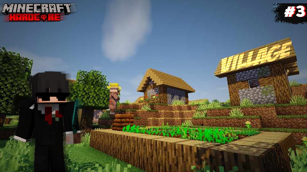 Finally I Found a Village || Minecraft Hardcord || EP-3 - YouTube