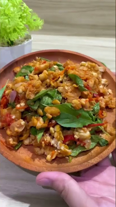 SUMPAH BIKIN NGILER 🤤 Sambal Tempe Kemangi ~ Mamauni Kitchen