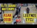 ELITE POINT GUARD MATCHUP! ASAK 3SSB vs Legynds EYBL! JOSIAH JONES vs CHAUNCEY CRAVENS - The Circuit