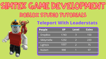 How to Teleport with Leaderstats