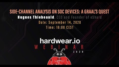 Side-channel analysis on SoC devices: a Graal
