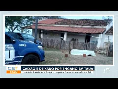 Funerária se engana e deixa caixão com corpo na porta de residência errada no Ceará