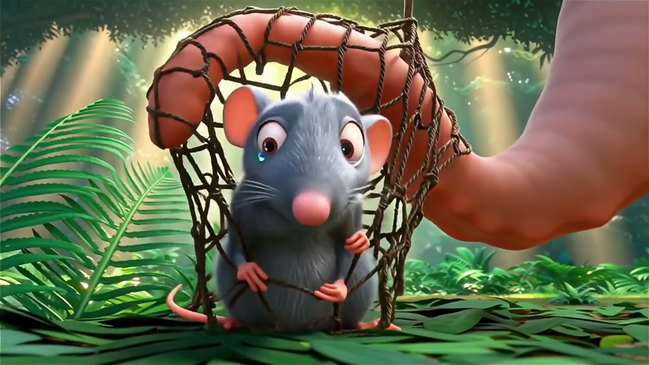 The elephant catch The Rat