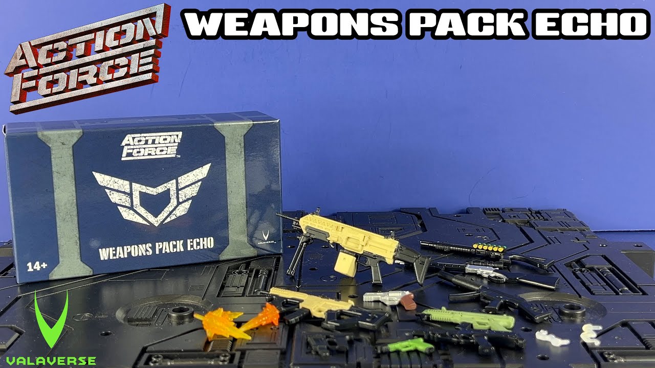 Valaverse Action Force Weapons Pack ECHO Overview YouTube