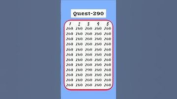 Discovery Hide Number #290 ?? #optical #illusion #shorts #youtube #trending #mindtest