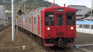 【残り5本】筑肥線で活躍する103系1500番台は筑前前原駅以西で運行中。貴重な快速運用にも充当！ 置き換えの発表はされていない。2023.11