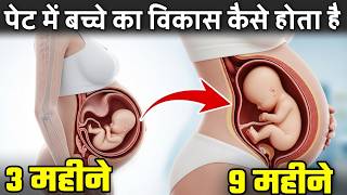 पट म बचच क वकस कस हत ह? Baby Growth From 0 To 9 Months
